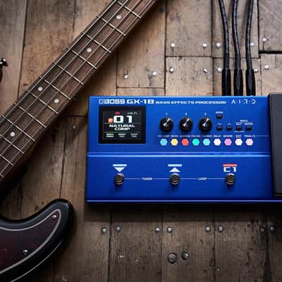 NEW Boss GX-1B Bass Effects Processor - Blue, In Stock and Ships Ultra Fast! image 4