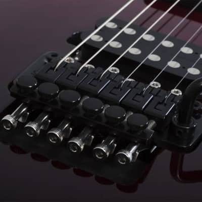 Schecter 2184 Reaper-6 Elite FR S Series Blood Burst 6 String Left-Handed Electric Guitar image 4