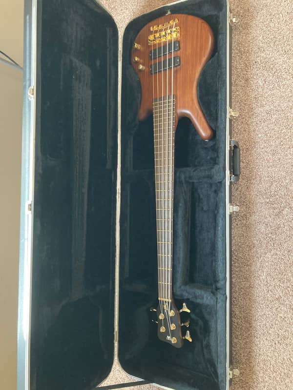 Warwick Thumb BO 5 2002 Natural Ovangkol Body / Ovangkol Neck / Wenge image 1