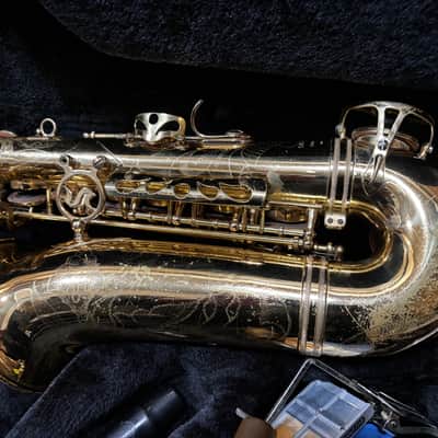 Selmer SAS280R LaVoix II Step-Up Model Alto Saxophone 2010s - Clear-Lacquered Brass image 7