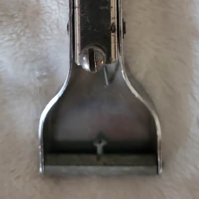 WFL P-87 Buddy Rich Snare Drum Throw Off and P32 WFL Butt Plate - Chrome Bild 7