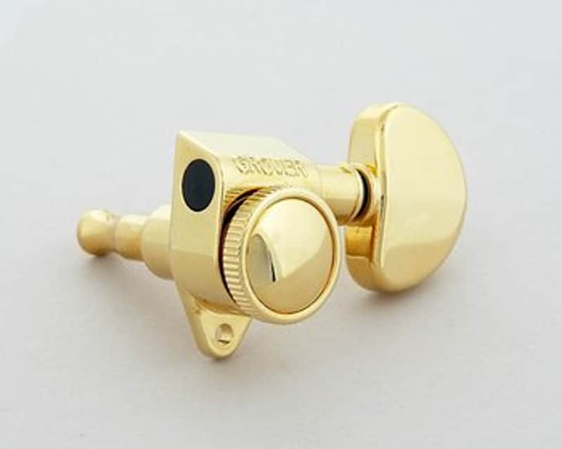Grover 502G 3×3 Gold Locking Tuners TK-7935-002 image 1
