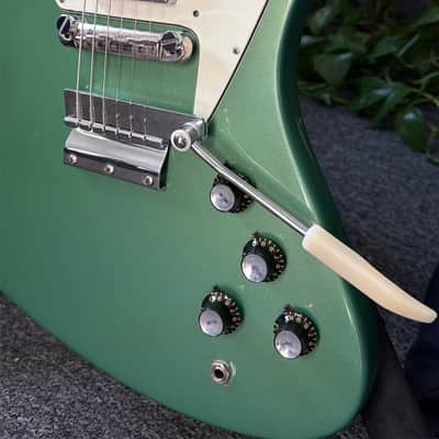 Vintage!  1967 Gibson Firebird Non-Reverse - Inverness Green Refinish image 14