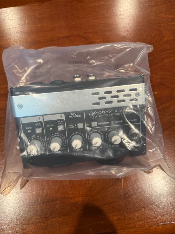 Mackie Onyx Blackjack USB Audio Interface! Brand New Condition! Still Factory Sealed! image 1
