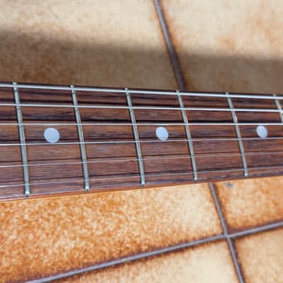 Fender JG-66 Rare Jaguar Reissue MIJ 2002 matching headstock shoreline gold japan set pickups MS Tornade 62’ image 11