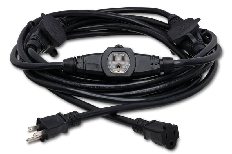 Hosa 30 ft Power Distribution Cord - 6x NEMA 5-15R to 5-15P - New image 1
