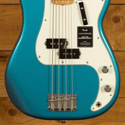 Fender Vintera III Late '60s Precision Bass - Maple - Lake Placid Blue image 10