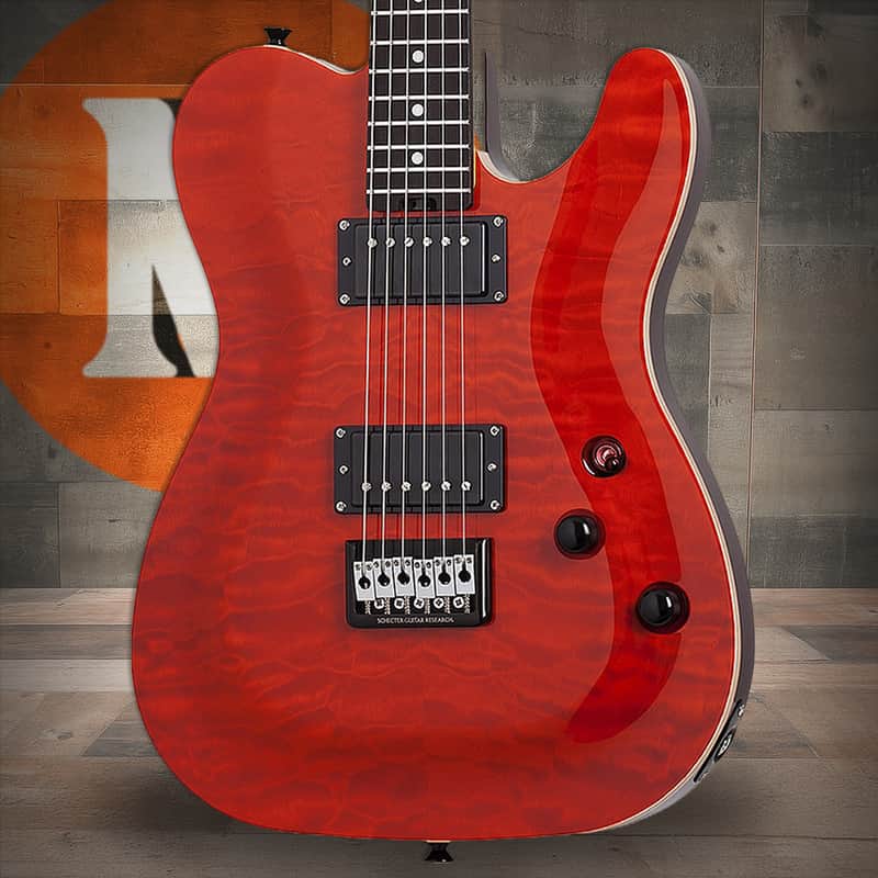 Schecter PT Classic Electric Guitar w/ Case - Inferno (7320) image 1