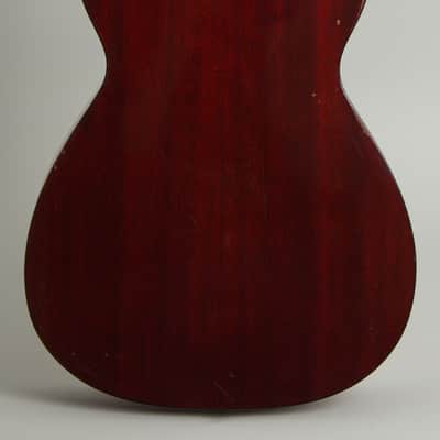 Immagine Guild  F-20 Flat Top Acoustic Guitar (1965), ser. #AG-195, molded black plastic hard shell case. - 4