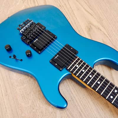 1988 Charvel by Jackson Model 3A Vintage Guitar Electric Blue HH