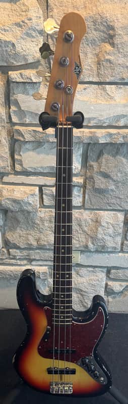 RS Guitarworks Old Friend Slab Bass Sunburst | Reverb