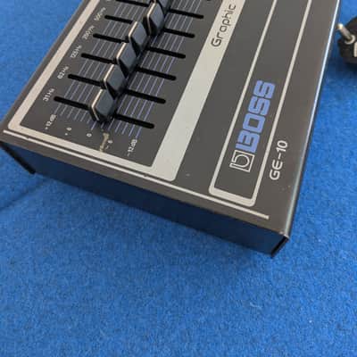 Boss GE-10 Graphic EQ 1976 - 1977 - Black - 220v image 9