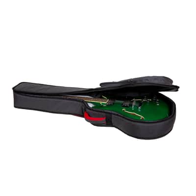 Crossrock 16" lower bout Jazz Acoustic Series Guitars Gig Bag, 10mm Padded Gretsch Electromatic, Ibanez Hollow Body Electric Guitars Soft Bag image 4