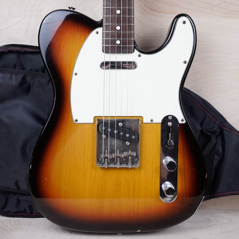 Fender TL-62 Telecaster Reissue CIJ 2007 Sunburst Crafted in Japan w/ Bag image 1