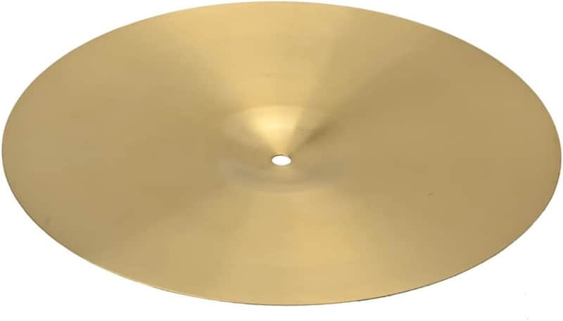 Professional 14" Copper Alloy Ride Cymbal for Drum Set Golden (14") image 1