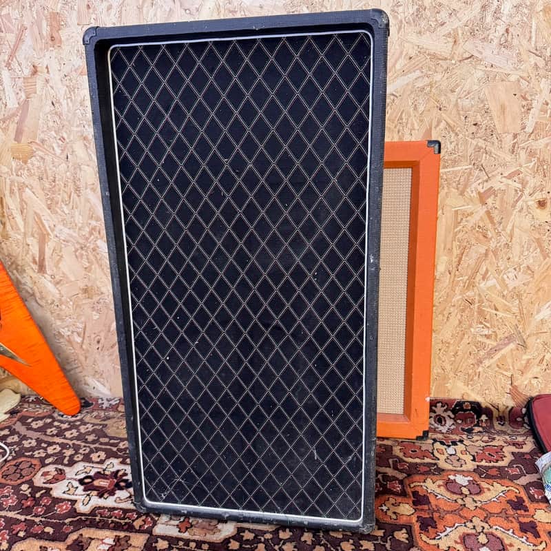 Vintage 1970s Vox FB215 Foundation Bass 2x15 Amp Speaker Cabinet w/ Fane 152174 image 1