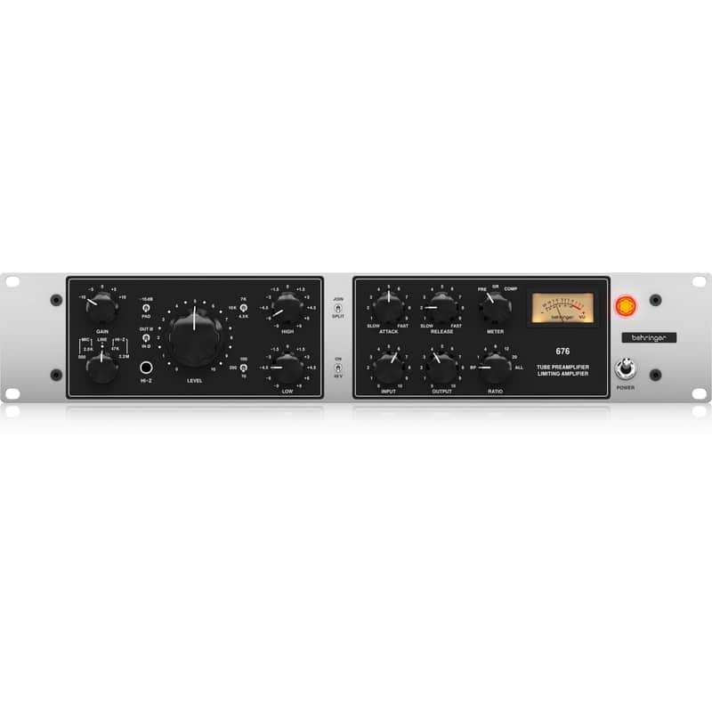 Behringer 676 Classic Vacuum Tube Preamplifier and FET-Style Compressor image 1
