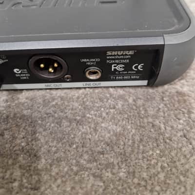 Shure Pgx4 Wireless Receiver - UHF Frequency, Diversity Operation - Excellent w/ Power Supply image 5