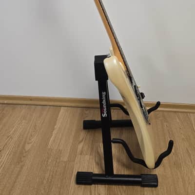 Fender American Deluxe Fat Stratocaster HSS with Maple Fretboard 2008 - 2010 - Olympic Pearl image 3