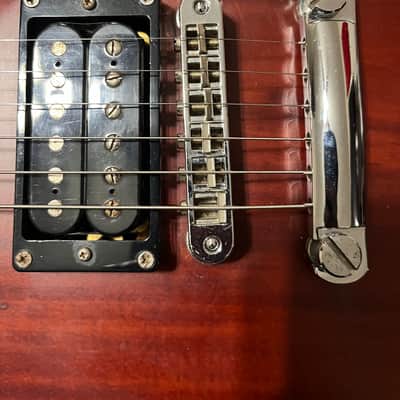 Squier Master M-80 2005 - 2006 - Crimson Red Transparent image 24