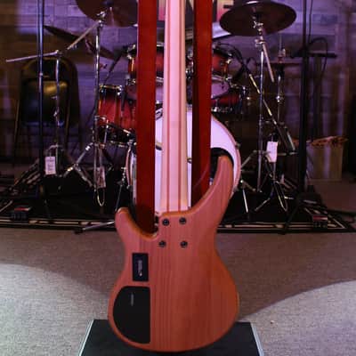 Yamaha TRBX605FM 5-String Electric Bass Guitar, Natural Satin image 3