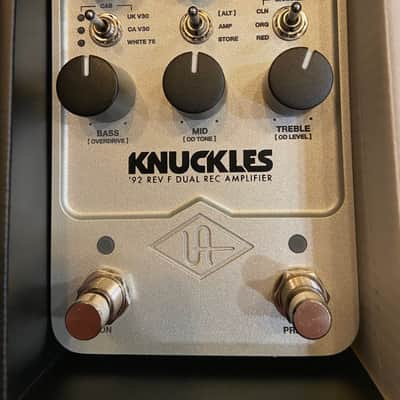 Universal Audio Knuckles '92 Rev F Dual Rec Amplifier 2024 - Present - Silver image 3