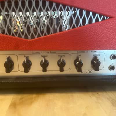 Mayfly Musical Instruments BC-30 - Red/Black image 9