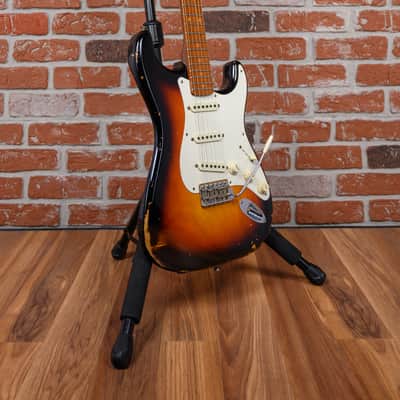 Fender Custom Shop Limited Edition NAMM D-MAG Stratocaster 3-Color Sunburst Relic 2017 w/OHSC image 3
