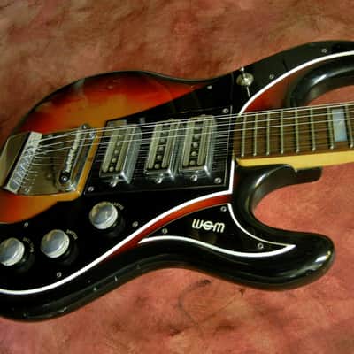 WEM Sapphire 12 string electric Watkins Wurlitzer Wilson image 1