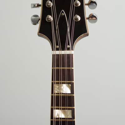 Harmony  H-35 Hollow Body Electric Mandolin (1970), ser. #1979H35, black gig bag case. image 5