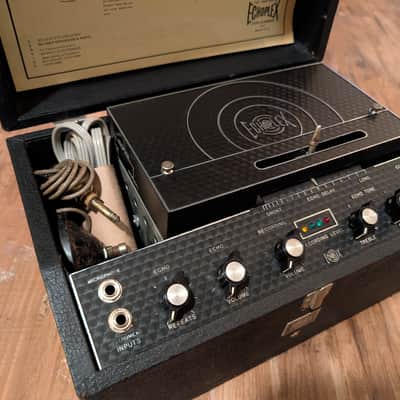 Maestro EchoPlex EP-4 Tape Echo Machine 1970s Black With Foot Switch NO ISSUES! image 7