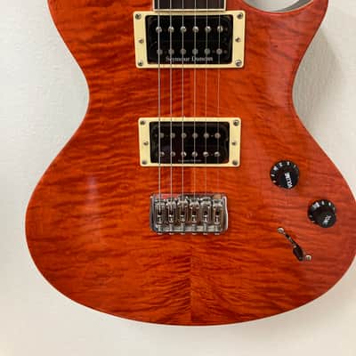 Magic City Guitars Zebra Flame 2024 - Orange image 4
