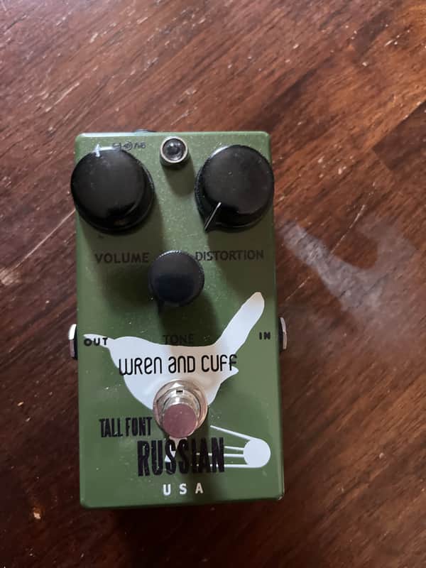 Wren and Cuff Tall Font Russian