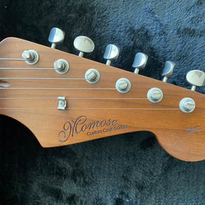 Momose Handcrafted Stratocaster MST-1 TW/NJ Black Roasted Thermo Wood Neck Japan Custom Shop Ships from USA No Tariffs! image 12
