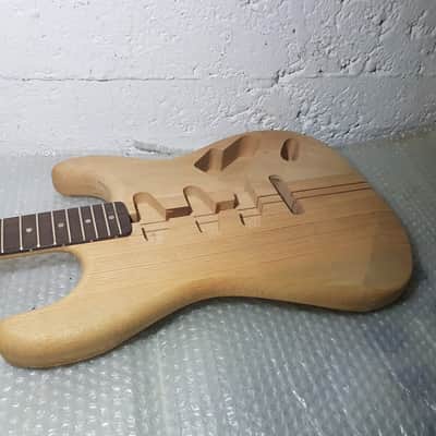 80's SWAMP ASH NECK THROUGH BODY STR*T - made in GERMANY image 4