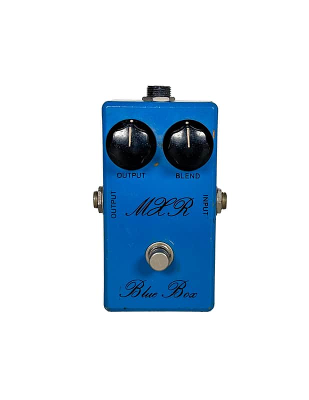 Frank Zappa Owned 1975 MXR Blue Box Script Logo Vintage Effect Fuzz Octave Synthy Pedal image 1