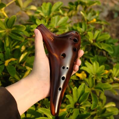 Alto C Ocarina โ 12 Holes for Clear, Deep Sound | Beginner-Friendly | Handcrafted in 2 Colors image 5