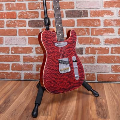 Fender Custom Shop QMT Telecaster NOS Master Built by David Brown Ruby Red 2025 w/OHSC (B-Stock) image 3