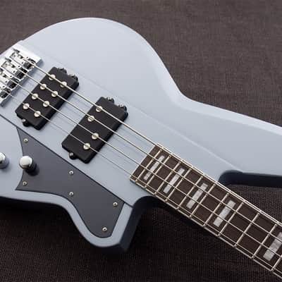 Reverend Thundergun Bass Metallic Silver Freeze image 4