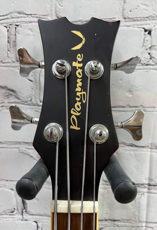 Dean Playmate Acoustic-Electric Natural Finish Bass Guitar Model