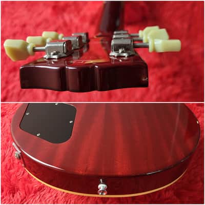 History GH-LSV 2011 Les Paul Standard - Faded Cherry Sunburst - Top Of The Line Model - Solid Figured Heritage Maple Wood Top - J Custom Level - Custom Shop Finish Frets - Made By Fujigen in Japan MIJ image 17