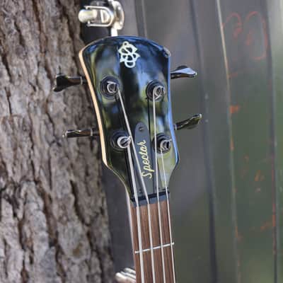 Spector Q4 Pro Bass , with hard case , EMG pickups , flame maple top image 14