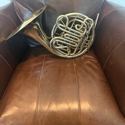 Holton H179 Farkas Professional Model Double French Horn 2010s - Clear-Lacquered Nickel-Silver image 1