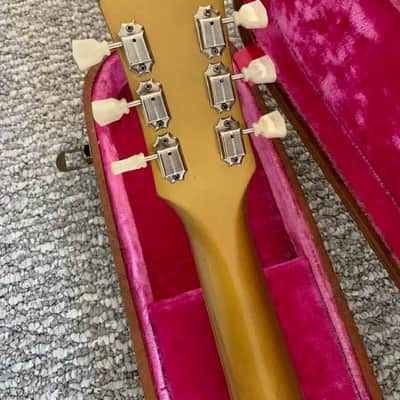 Gibson Rare Vintage 1955 Les Paul Goldtop All Gold Model Near Mint Original With Case Candy Amazing image 9