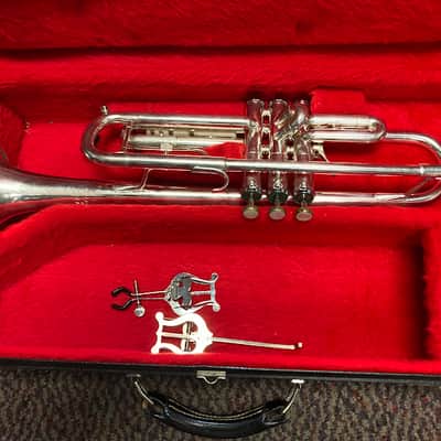 Getzen Capri Trumpet Mid 80's? - Silver plated image 1