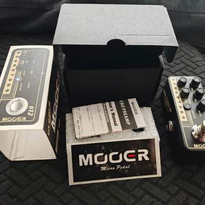 Mooer 012 Friedman (US Gold) Micro Preamp 2010s - Black image 3