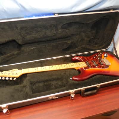 G&L Legacy Strat 3-bolt neck 1996 - Sunburst w/ HSC image 1
