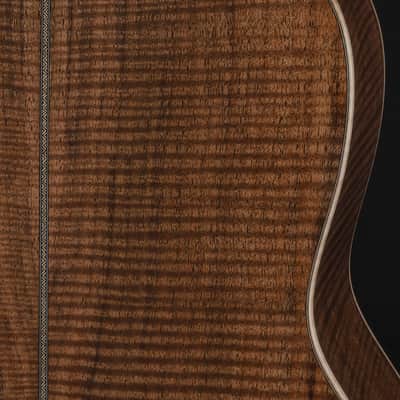 Huss & Dalton CM 12-Fret Custom Sinker Redwood and Flamed Black Walnut With Hide Glue NEW image 17