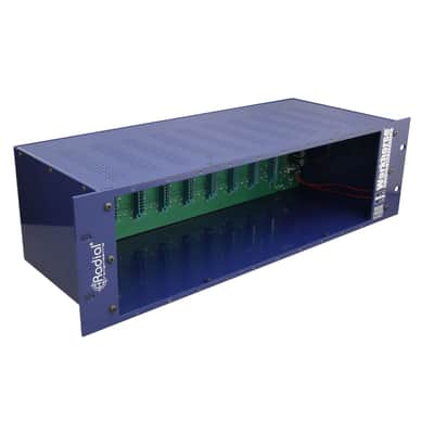 Radial Workhorse Powerhouse 500 Rack, 10 Slots, 19" 5HE - Rack for 500 modules image 3
