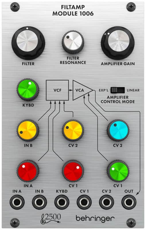Behringer Eurorack Filtamp Module 1006 image 1